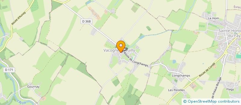 localisation de l'entreprise COUTO DUVAL  VACOGNES-NEUILLY