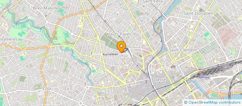 localisation de l'entreprise COUTON JAMAULT HIRN à NANTES