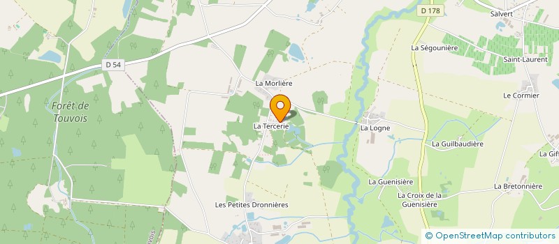 localisation de l'entreprise COUTON LERAY à LEGE