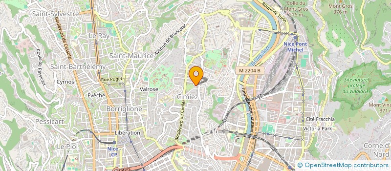 localisation de l'entreprise COUTON MICHEL                      VILLA  NICE