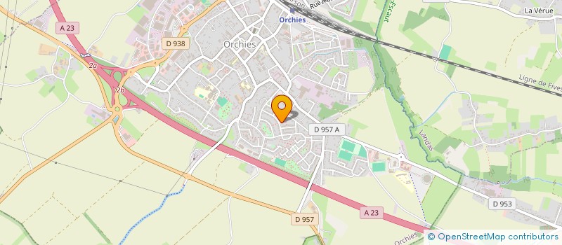 localisation de l'entreprise COUTREEL CHARRON  ORCHIES