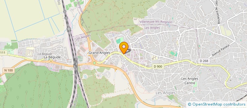 localisation de l'entreprise COUTTON ARCHITECTE à ORANGE