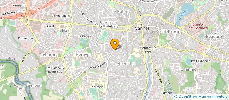 localisation de l'entreprise COUTURE - ADECOAT.COM à VANNES
