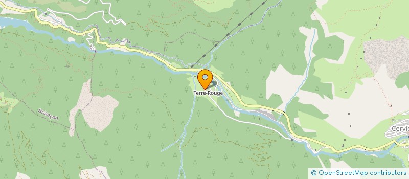 localisation de l'entreprise COUTURE CREATION CERVIERES  CERVIERES