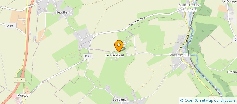 localisation de l'entreprise COUTURE EN SEINE VASSONVILLE  VASSONVILLE