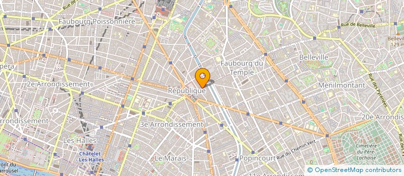 localisation de l'entreprise COUTURES MODERNES  PARIS