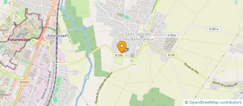 localisation de l'entreprise COUTURIER ET ASSOCIES à BEAUMONT SAINT-CYR