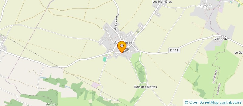 localisation de l'entreprise COUTURIER HABITAT  ARDILLIERES