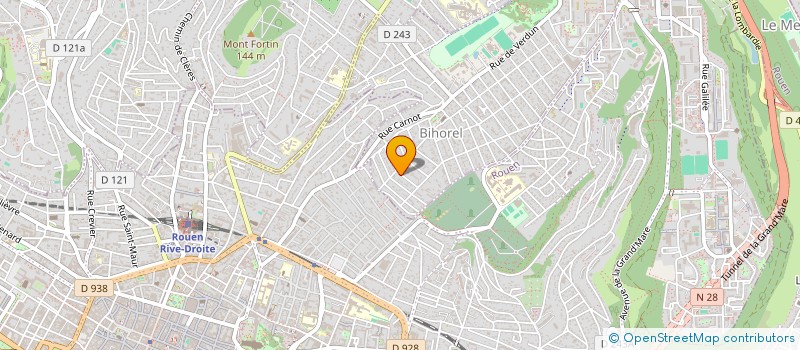 localisation de l'entreprise COUTURIER IMMOBILIER  BIHOREL