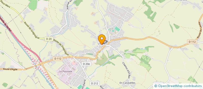 localisation de l'entreprise COUTURIER INVESTISSEMENT  VAUVERT