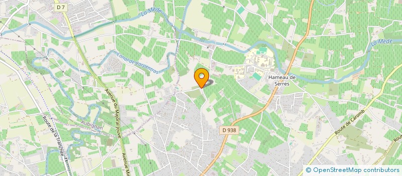 localisation de l'entreprise COUTURIER PERE ET FILS  CARPENTRAS