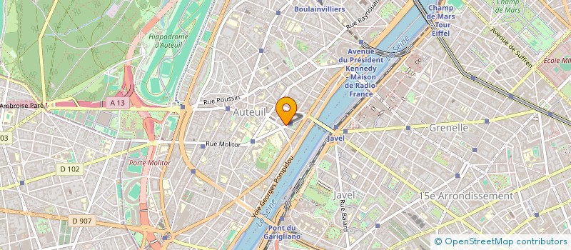 localisation de l'entreprise COUTURIER&RETOUCHEUR  PARIS