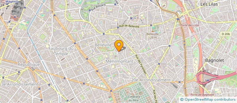 localisation de l'entreprise COUTURIERES DE FRANCE  PARIS