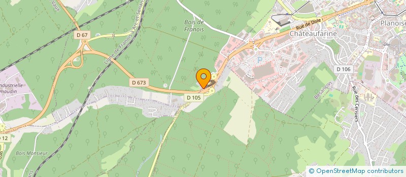 localisation de l'entreprise COUVAL MOTOCULTURE à FRANOIS