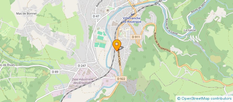 localisation de l'entreprise COUVENT DES DOMINICAINES  MONTEILS