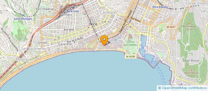 localisation de l'entreprise COUVENT DES DOMINICAINS à NICE