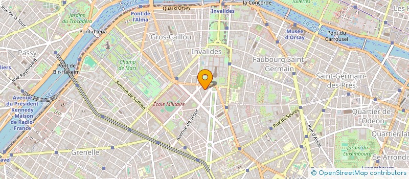 localisation de l'entreprise COUVENT MARIE DE LIVINHAC  PARIS