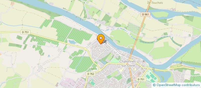 localisation de l'entreprise COUVERTURE BARDAGE CHALONNAIS à CHALONNES-SUR-LOIRE