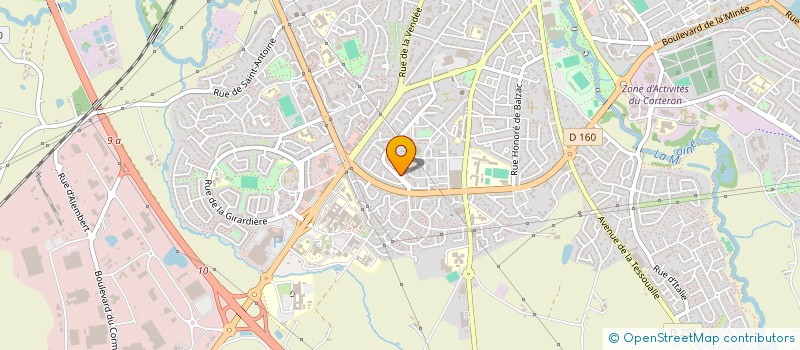 localisation de l'entreprise COUVERTURE BARDAGE CHOLETAISE 49 à CHOLET