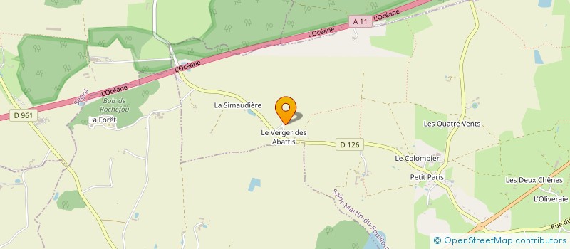 localisation de l'entreprise COUVERTURE BARDAGE ROYNARD  SAINT-MARTIN-DU-FOUILLOUX