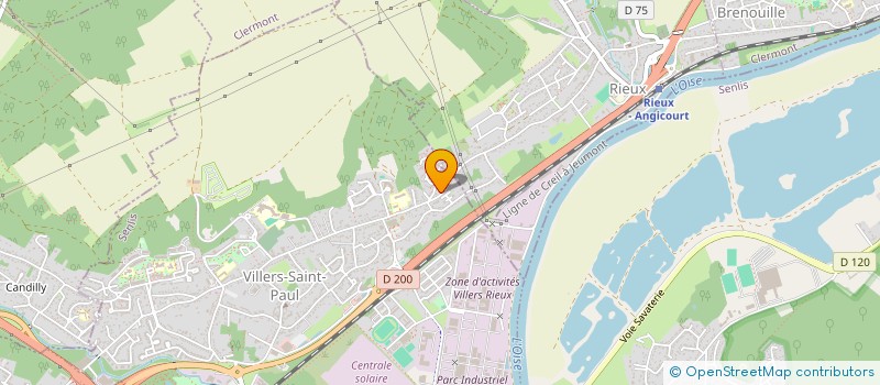 localisation de l'entreprise COUVERTURE CHARPENTE FRANCAISE  PARIS