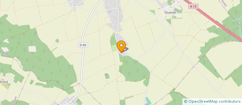 localisation de l'entreprise COUVERTURE CHRISTOPHE BARBE  AILLY