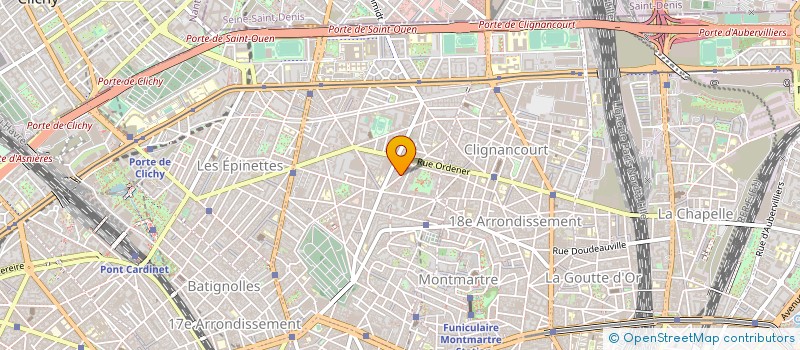 localisation de l'entreprise COUVERTURE CONCEPT à PARIS