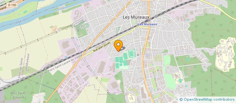 localisation de l'entreprise COUVERTURE CONCEPT à LES MUREAUX