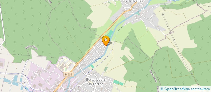 localisation de l'entreprise COUVERTURE CONCEPT à BETTANCOURT-LA-FERREE