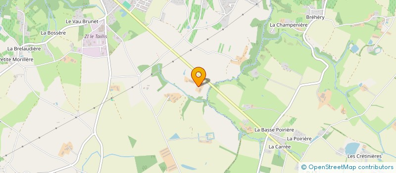 localisation de l'entreprise COUVERTURE D'OREE  OREE D'ANJOU