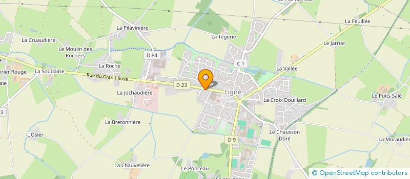 localisation de l'entreprise COUVERTURE DEHOUX  LIGNE