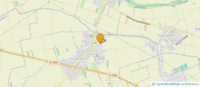 localisation de l'entreprise COUVERTURE ETANCHEITE BARDAGE ISOLATION à FURDENHEIM