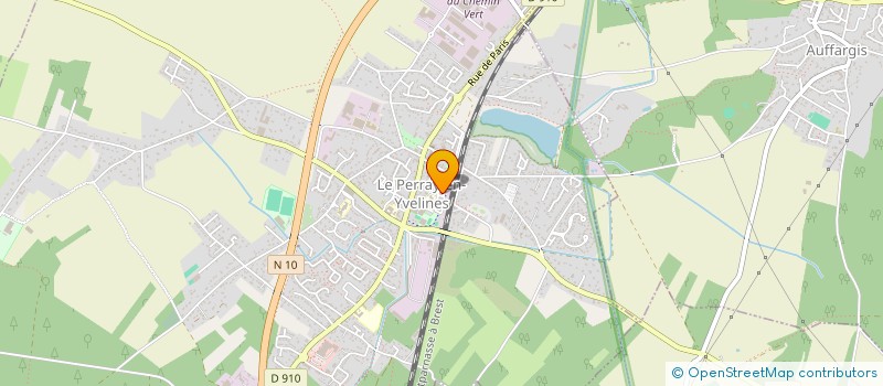 localisation de l'entreprise COUVERTURE ETANCHEITE YVELINES à LE PERRAY-EN-YVELINES