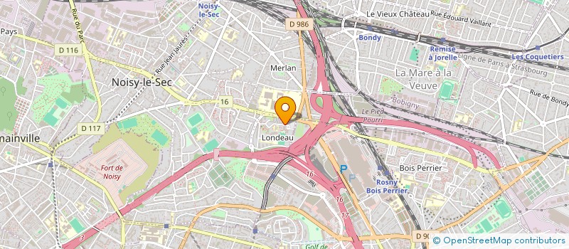 localisation de l'entreprise COUVERTURE IDF à NOISY-LE-SEC