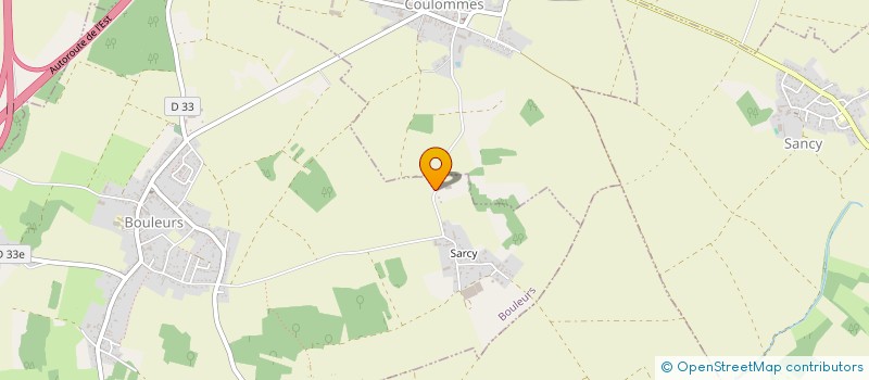 localisation de l'entreprise COUVERTURE JEROME  BOULEURS