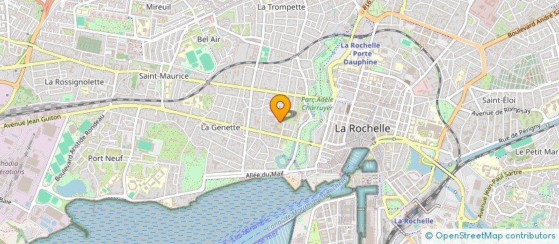 localisation de l'entreprise COUVERTURE LARME ET FILS  LA ROCHELLE