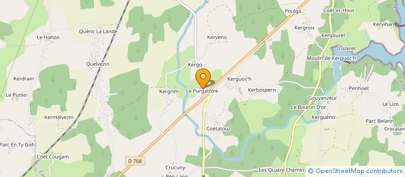localisation de l'entreprise COUVERTURE LE GOUALLEC à CARNAC