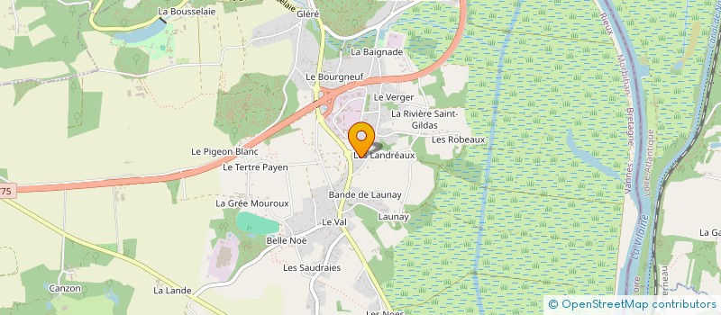 localisation de l'entreprise COUVERTURE LOLLIVIER  RIEUX