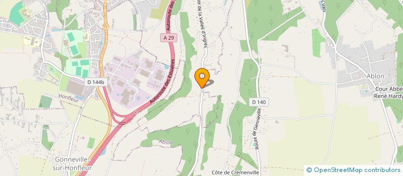 localisation de l'entreprise COUVERTURE MARAIS à LA RIVIERE-SAINT-SAUVEUR