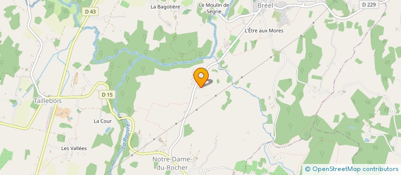 localisation de l'entreprise COUVERTURE MILCENT ANTHONY à ATHIS-VAL DE ROUVRE