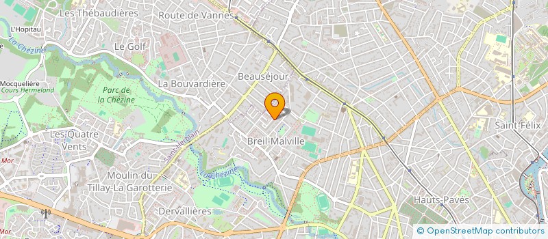 localisation de l'entreprise COUVERTURE NANTAISE à NANTES
