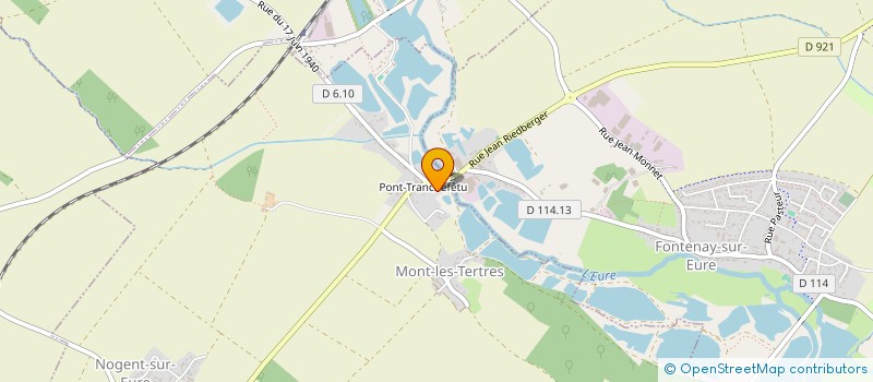 localisation de l'entreprise COUVERTURE PLOMBERIE DU COMBRAY à NOGENT-SUR-EURE