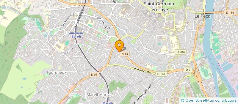 localisation de l'entreprise COUVERTURE PLOMBERIE THAIZE - CPE à SAINT-GERMAIN-EN-LAYE