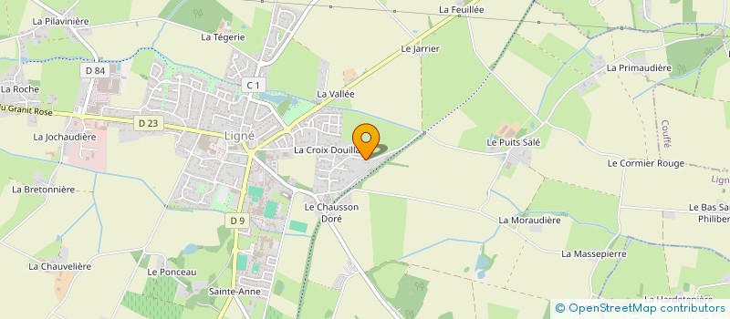 localisation de l'entreprise COUVERTURE ROUSSEAU à LIGNE