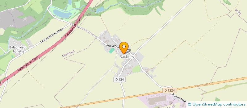 localisation de l'entreprise COUVERTURE SENLISIENNE  BARBERY