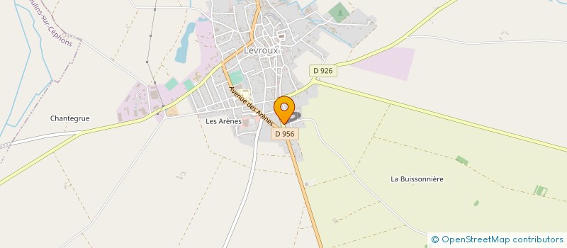 localisation de l'entreprise COUVERTURE STANISLAS GAILLARD à LEVROUX