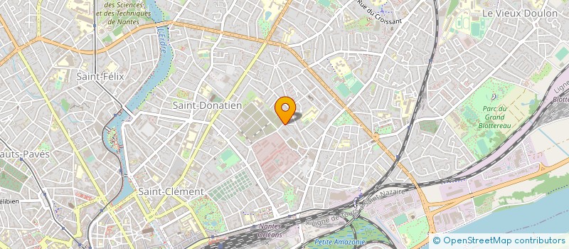 localisation de l'entreprise COUVERTURE TANGUILLE à NANTES