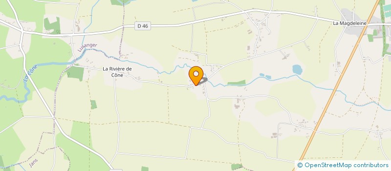 localisation de l'entreprise COUVERTURE WARNANT PASCAL  SAINT-VINCENT-DES-LANDES