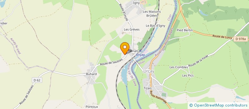 localisation de l'entreprise COUVERTURE-ZINGUERIE BLANCHARD-TINCHON  LA PERCHE