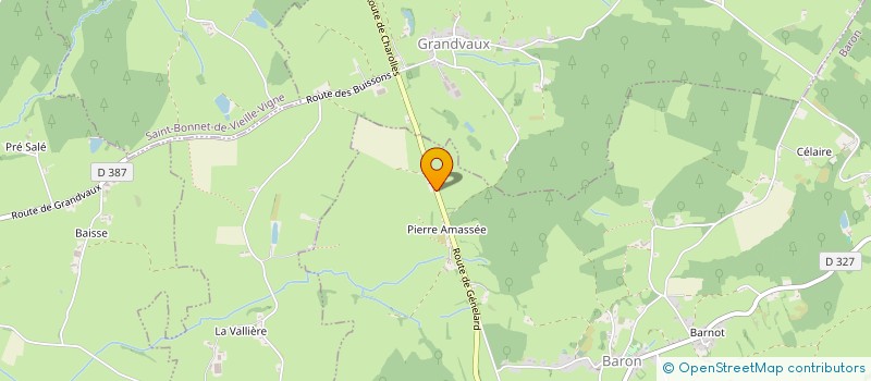 localisation de l'entreprise COUVERTURE ZINGUERIE ZACZKOWSKI  BARON